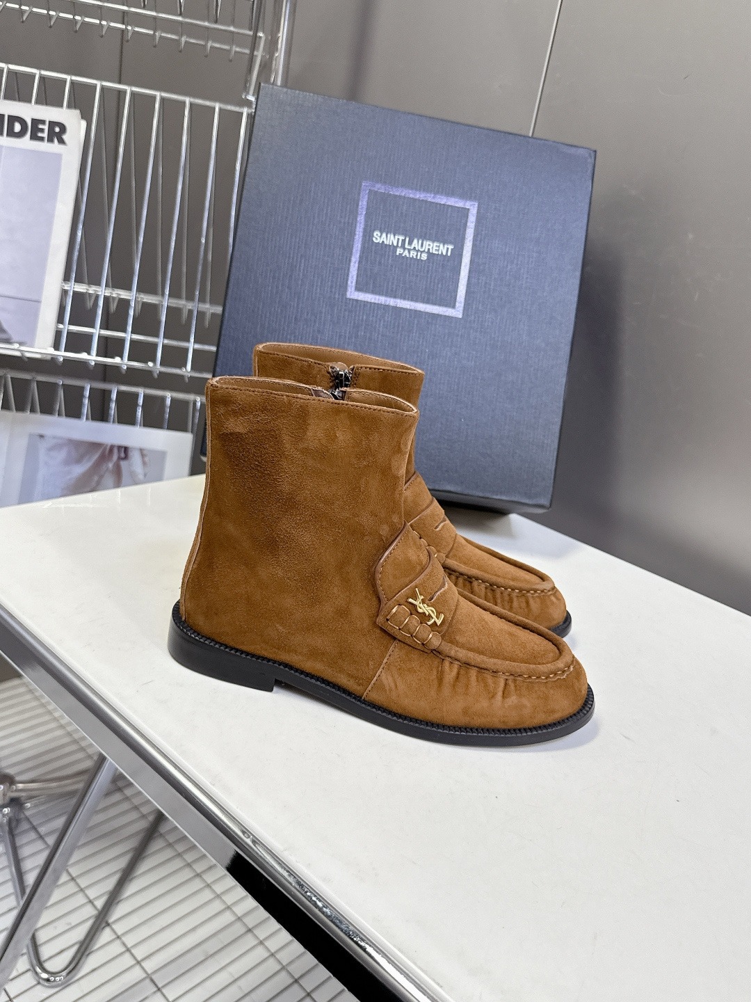 입*로랑 신상 앵클부츠