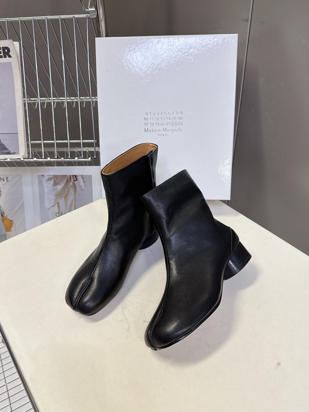 메*마르지엘라 신상 빈티지 앵클부츠