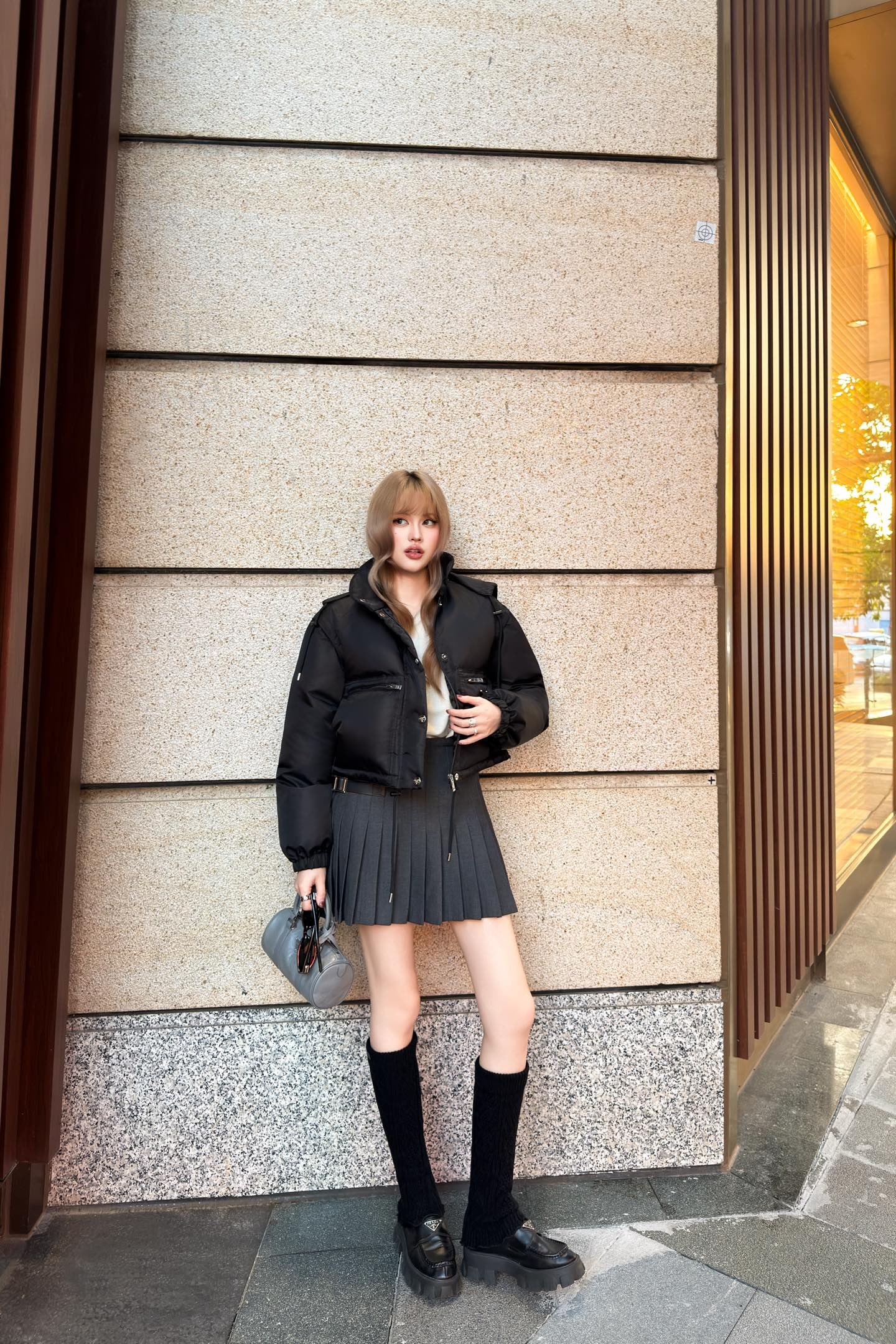 프*다 25 겨울 신상 탈부착 투웨이 후드 패딩