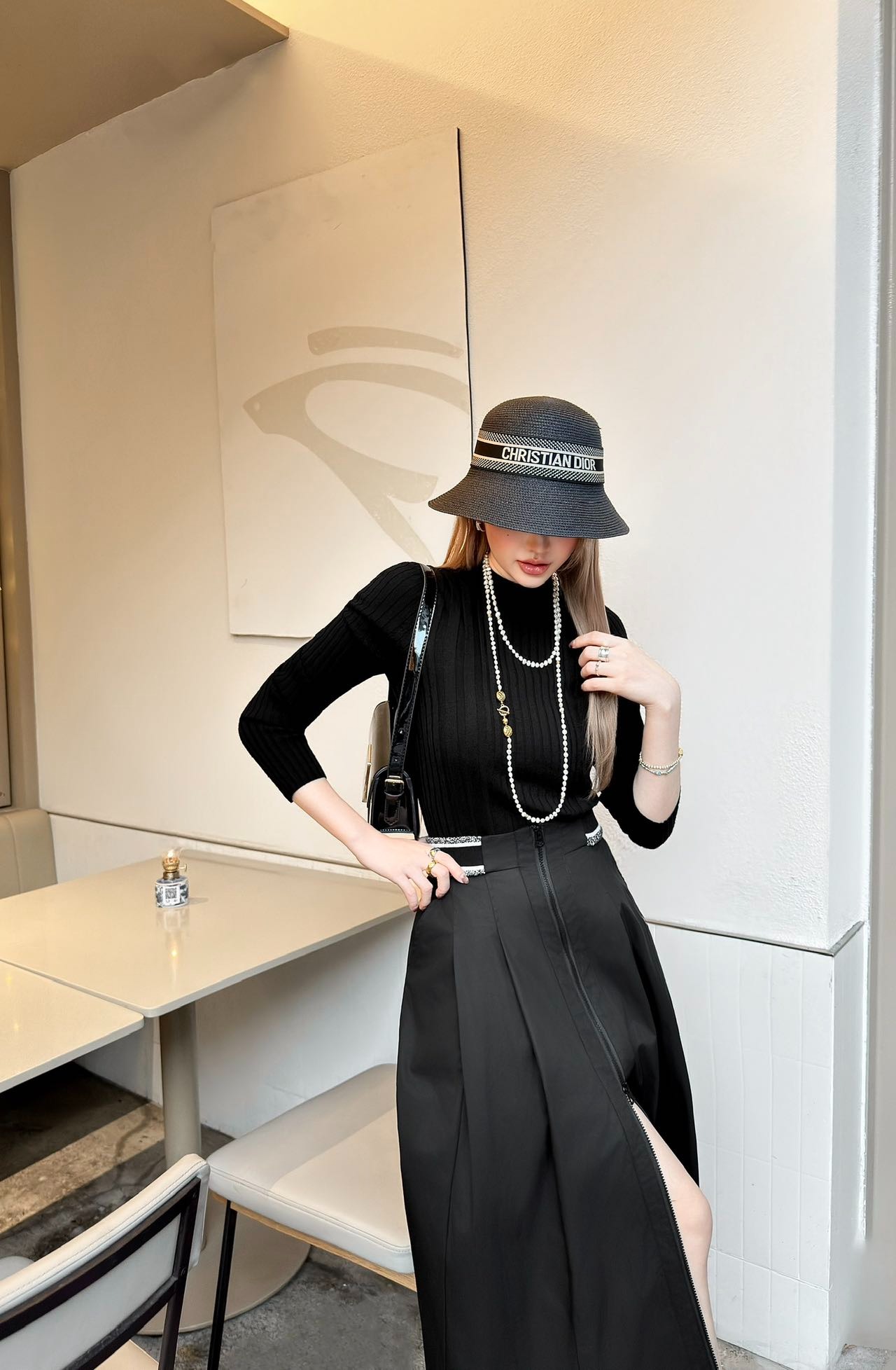 디* 지퍼 스커트