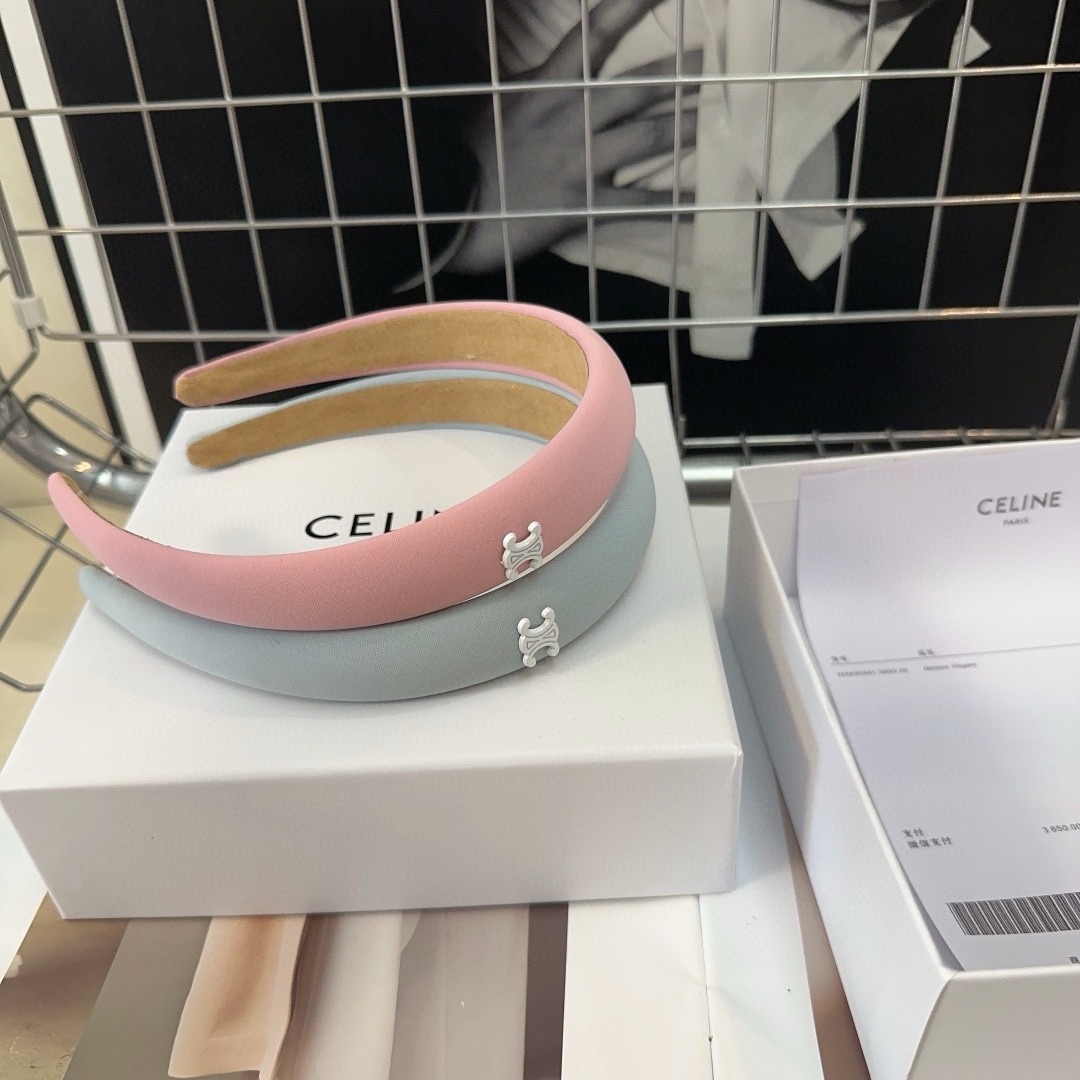 셀*느 24SS 로고 머리띠