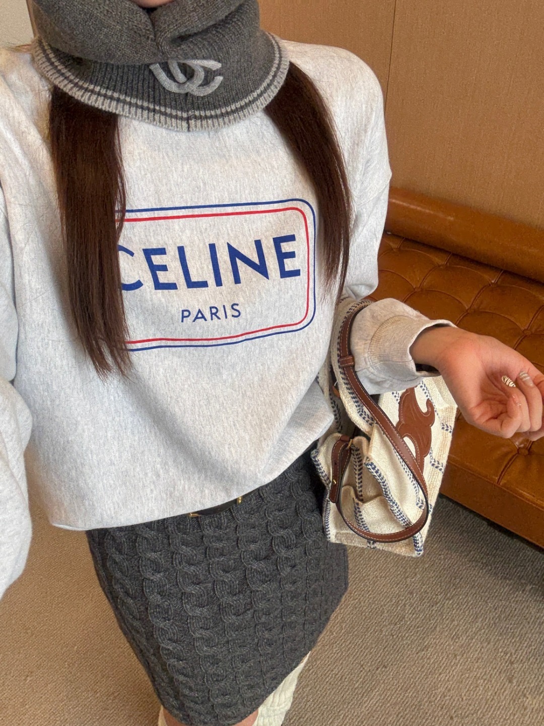 셀린느 신상 프린팅 맨투맨