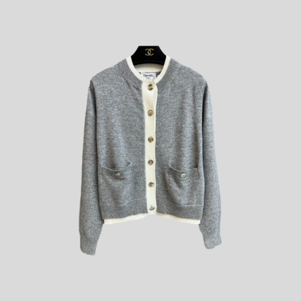 샤넬 페이크 투피스 가디건