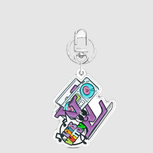 루이비통 모노그램 코믹스 키 홀더