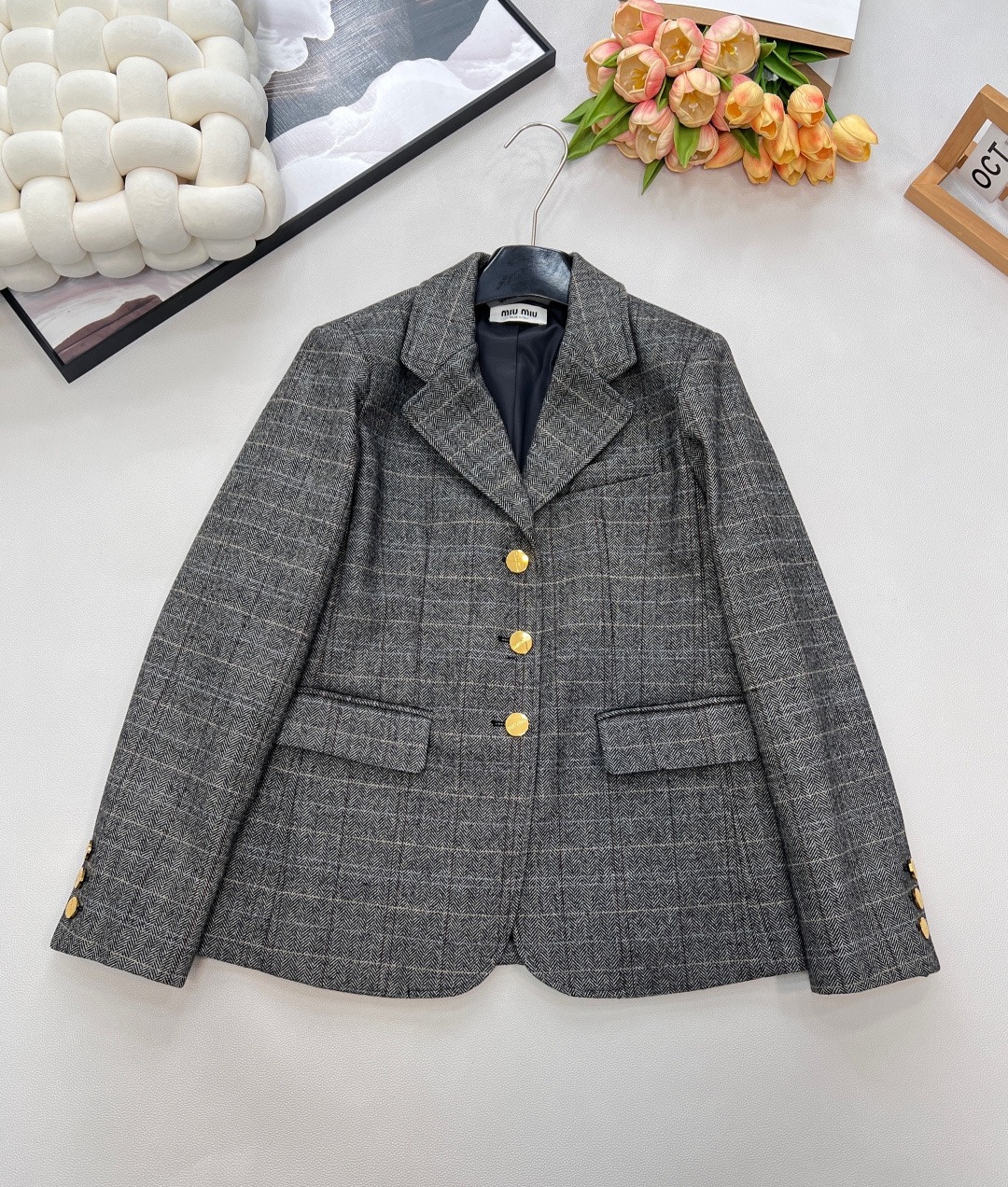 미*미* 신상 터틀넥 모직 코트