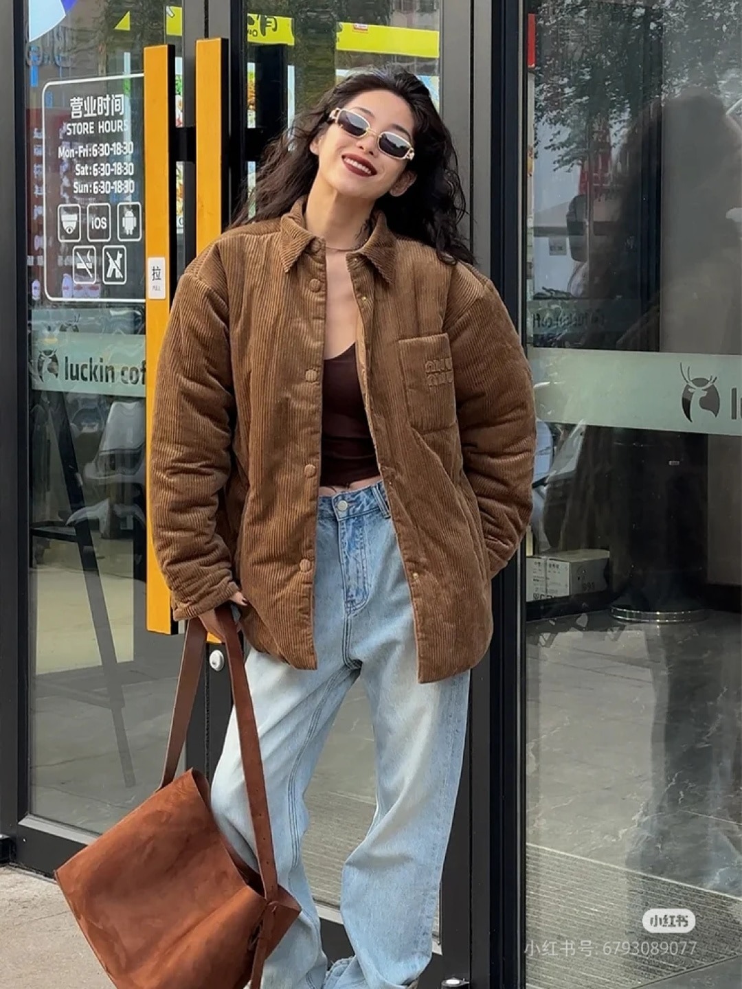 미*미* 신상 코듀로이 숄카라 패딩