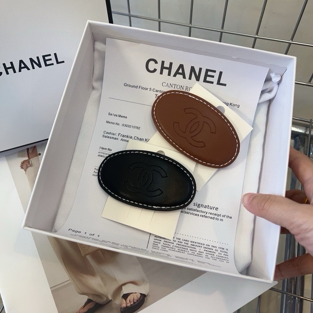 샤* 신상 가죽 BB클립(박스)-2ea ​ ​