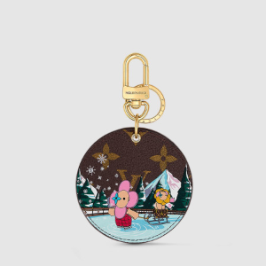 루이비통 일러스트 비비엔 세일 백 참 & 키 홀더 M82633