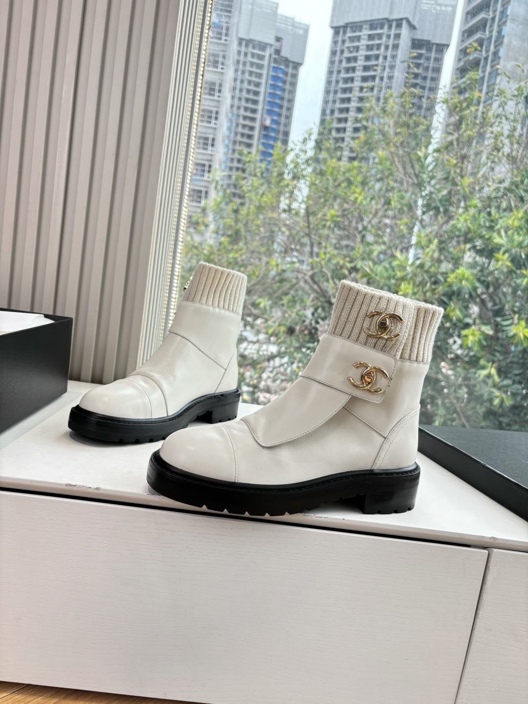 샤* 신상 첼시 앵클 부츠