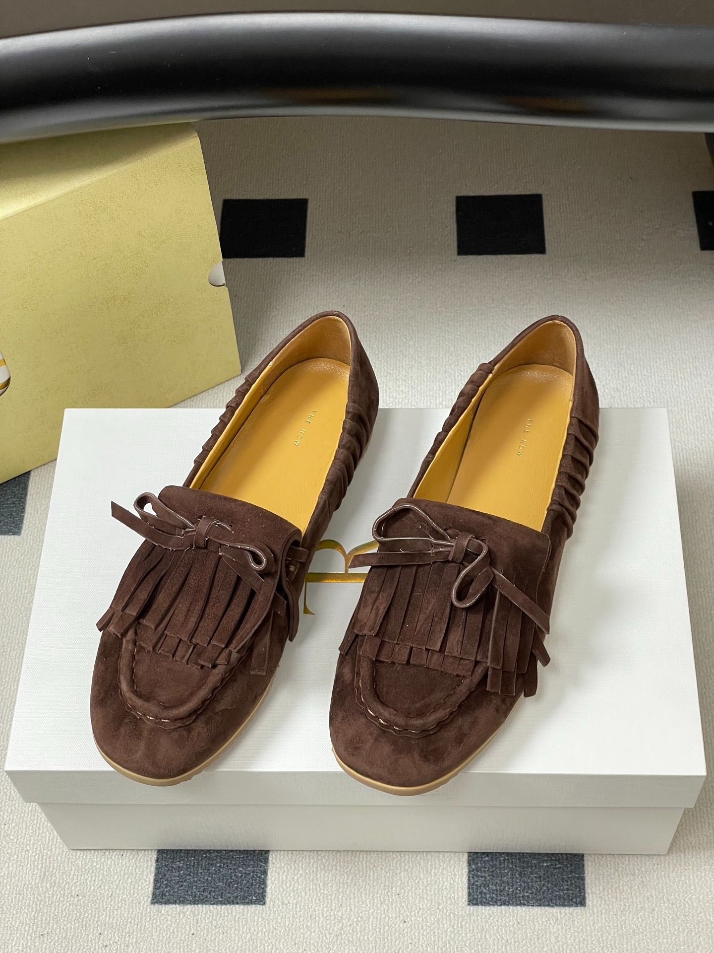 더*우 26 봄여름 신상 리본 태슬 플랫 로퍼