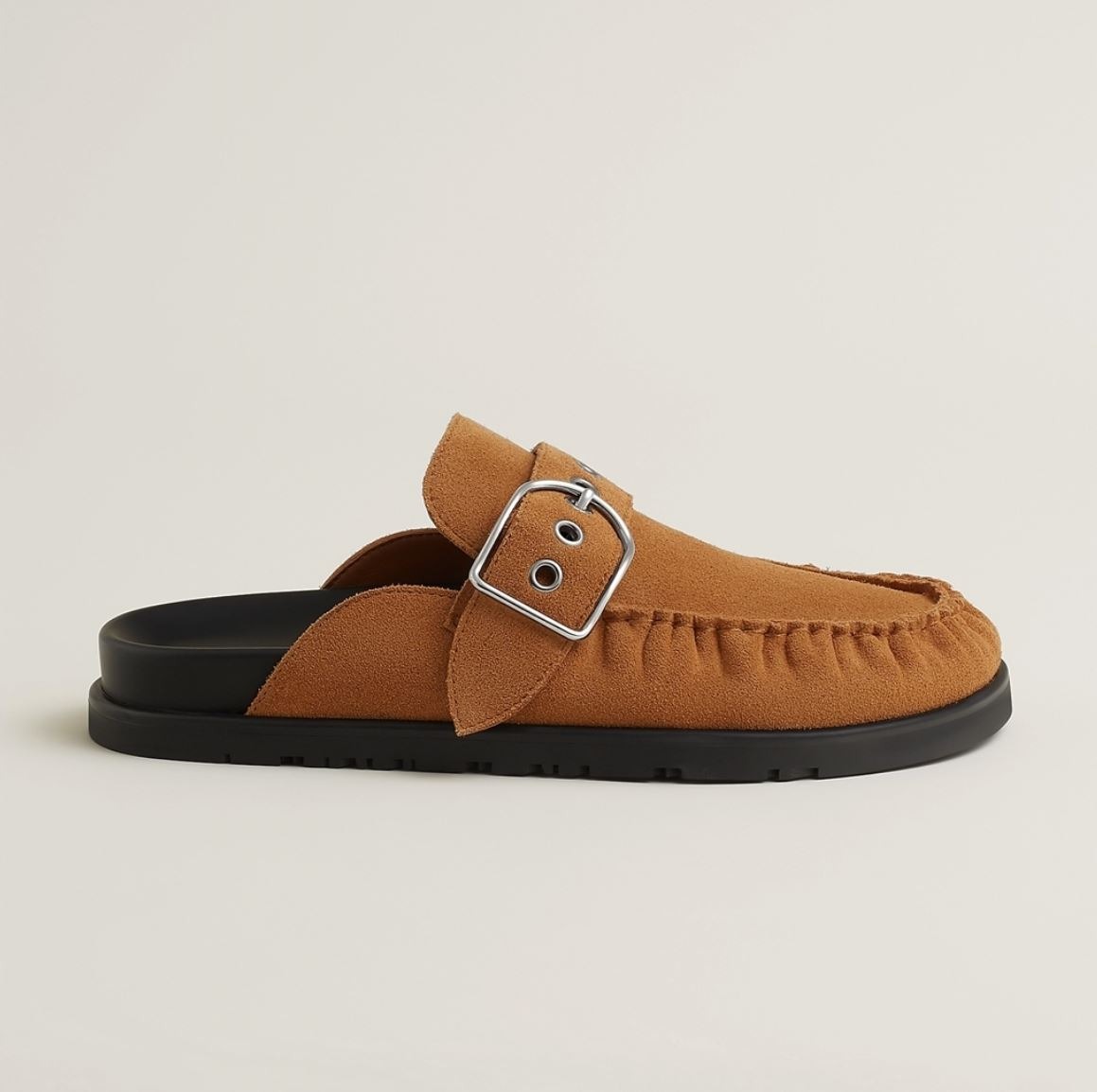 에르메스 키 뮬 브라운