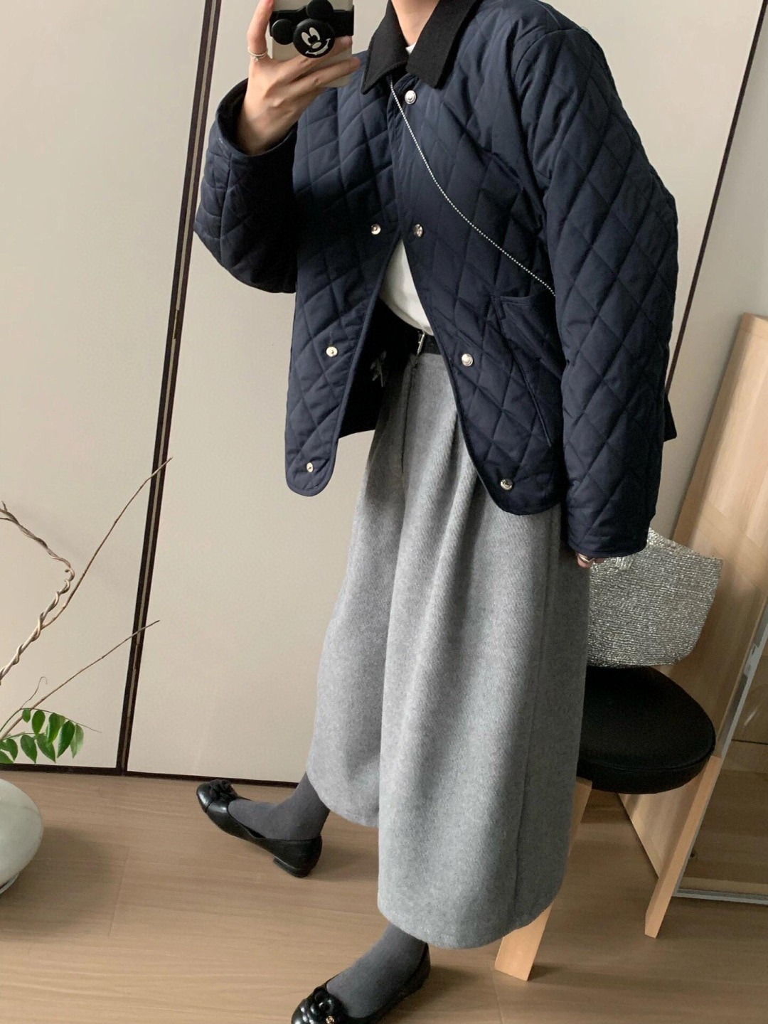 로*피아나 신상 퀼팅 터틀넥 패딩