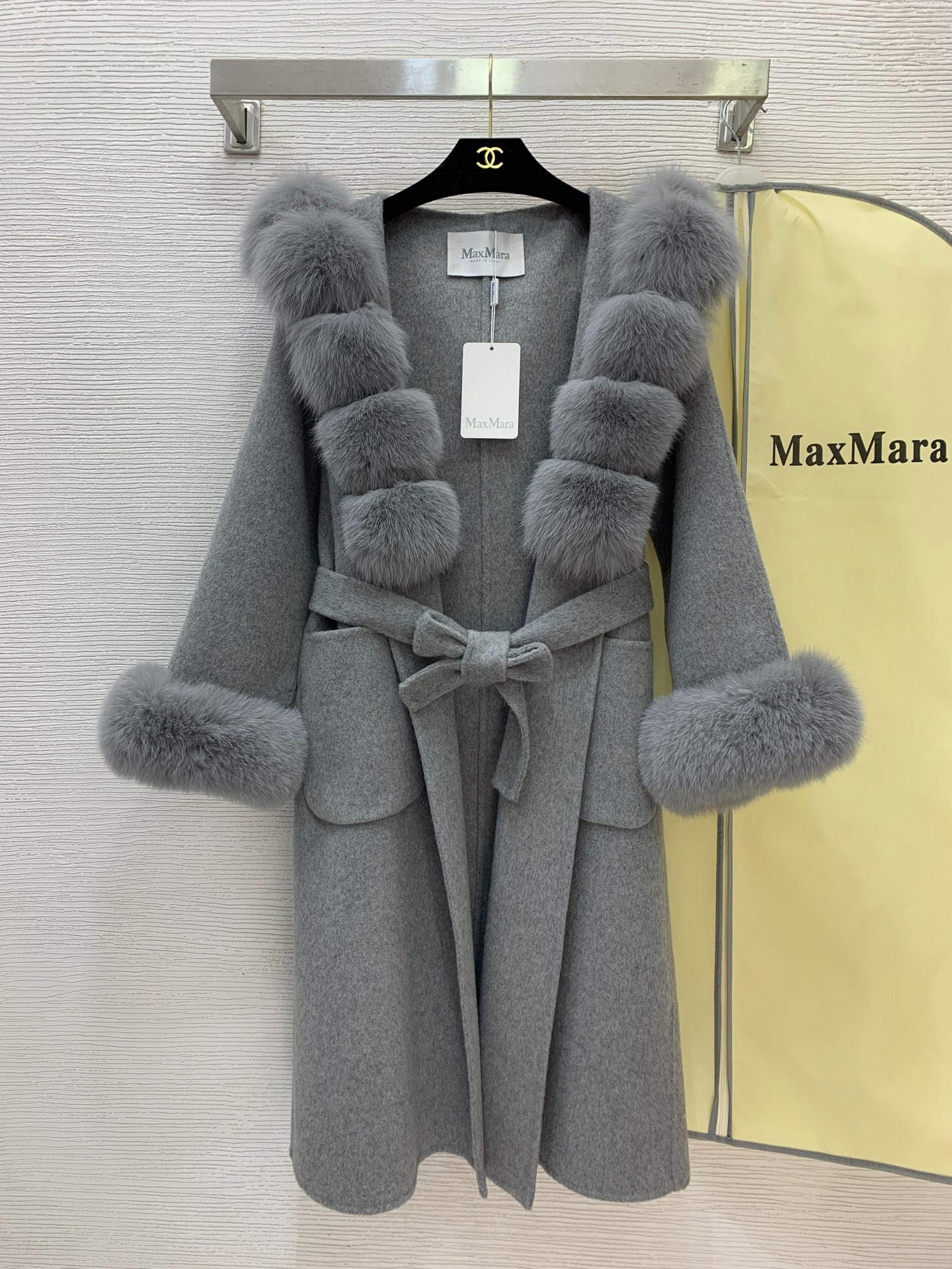 막*마라 신상 울100% 리버시블 모직코트