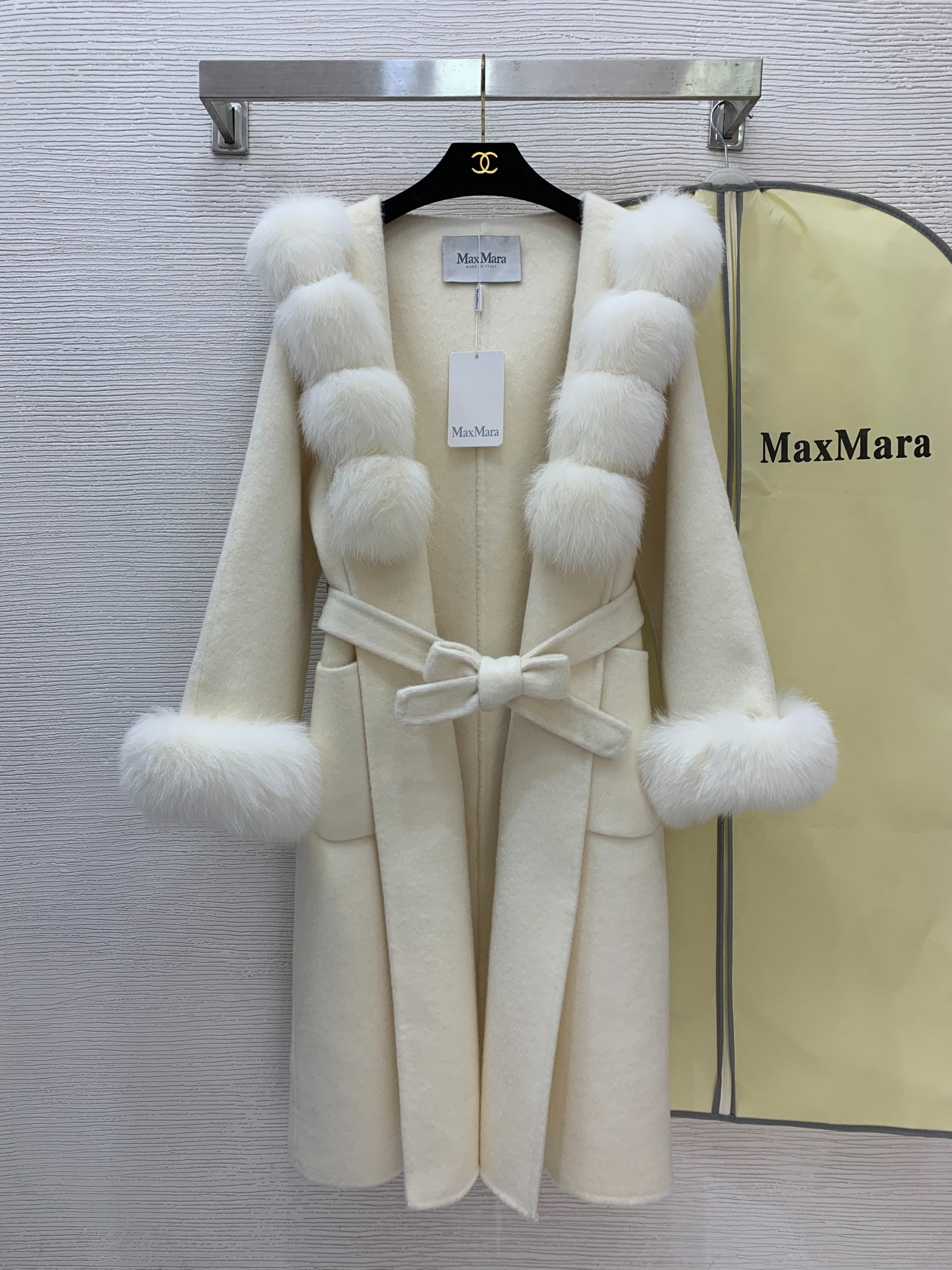 막*마라 신상 울100% 리버시블 모직코트