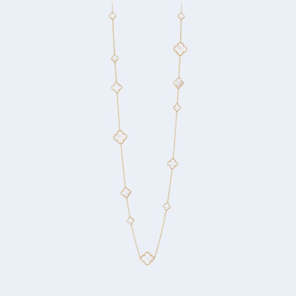 반클리프 매직 알함브라 롱 목걸이 79300