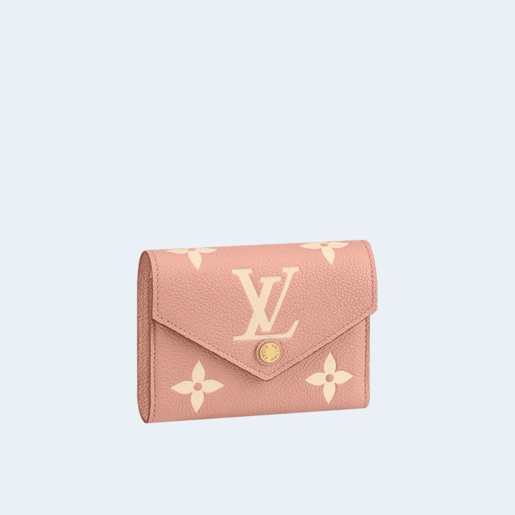 루이비통 빅토린 월렛 로즈 M81728