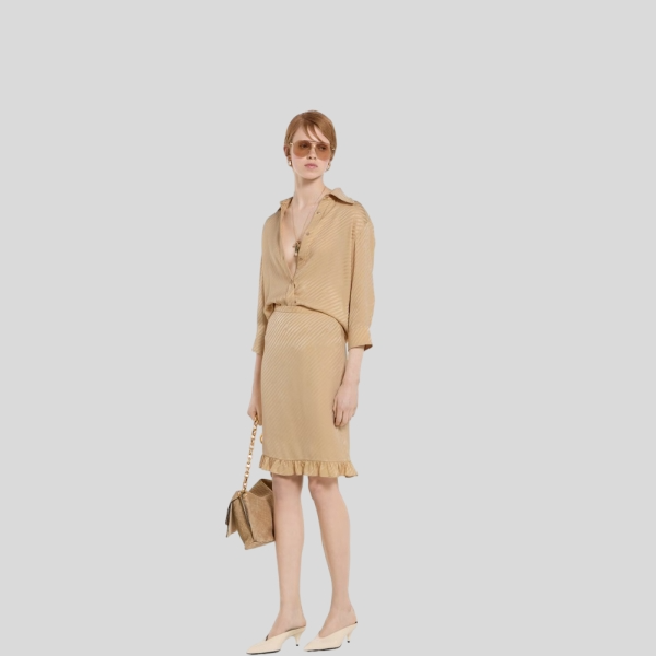 구찌 실크 자카드 셔츠