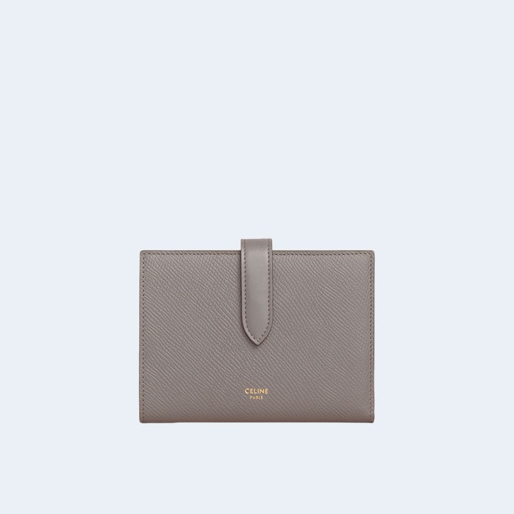 셀린느 미디엄 스트랩 지갑 페블