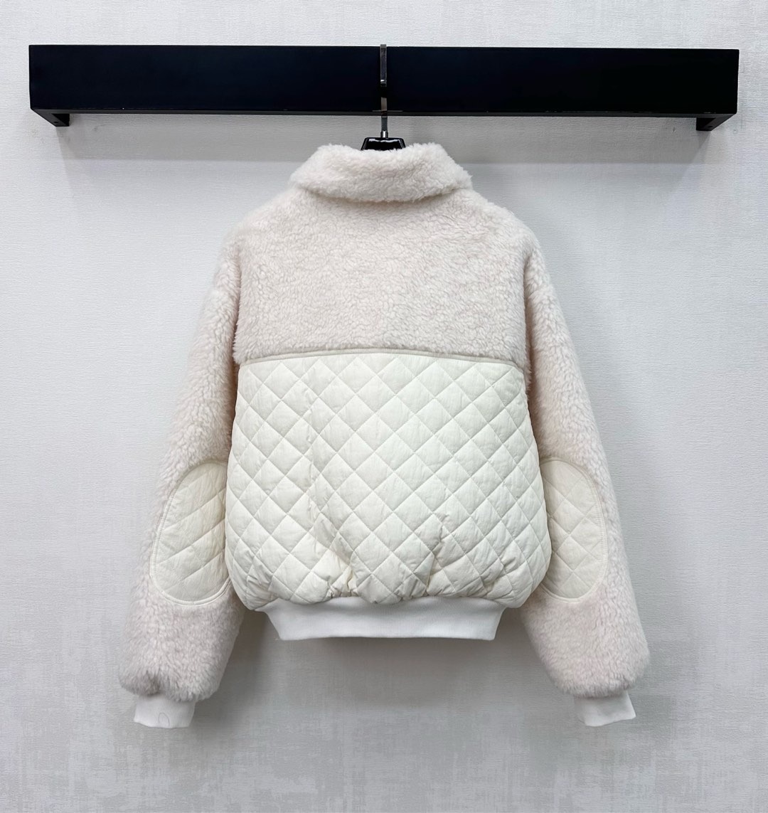 알* 25 신상 램스울 퀼팅코트