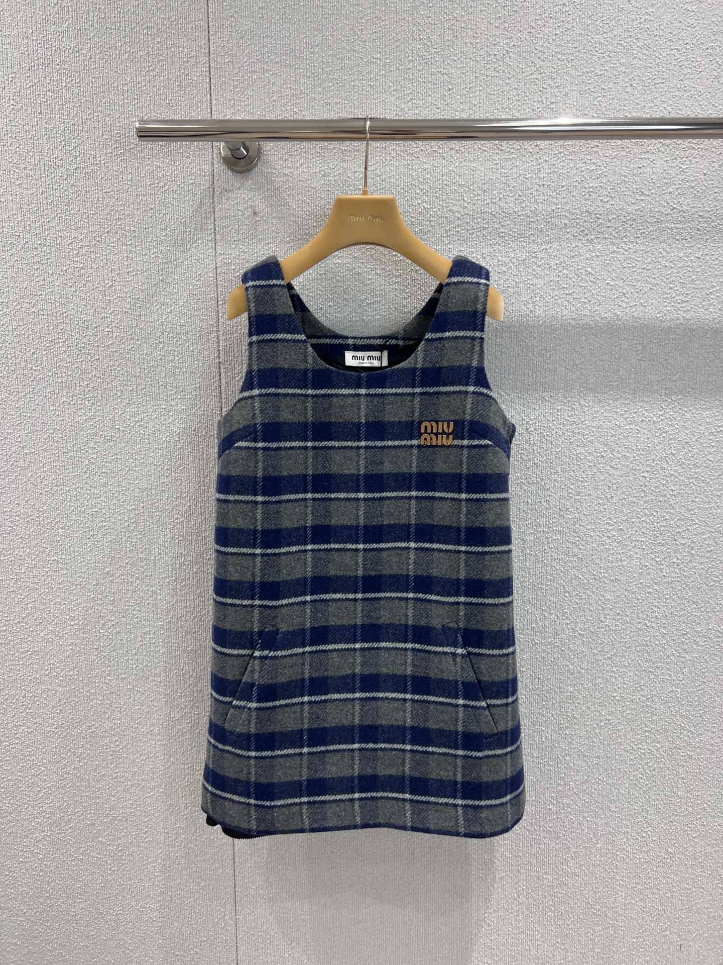 미*미* 25FW 신상 체크 울 슬립