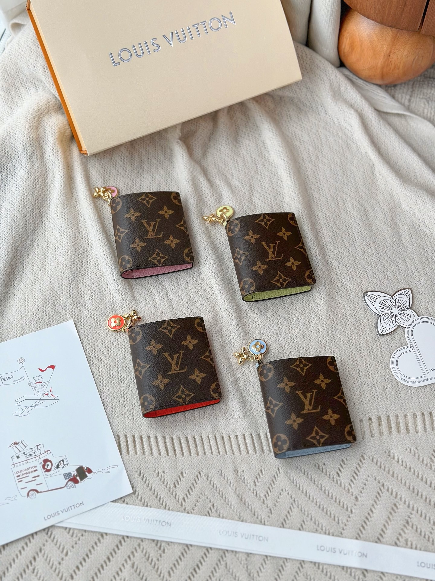 루*비통 리사 윌릿 모노그램 지갑