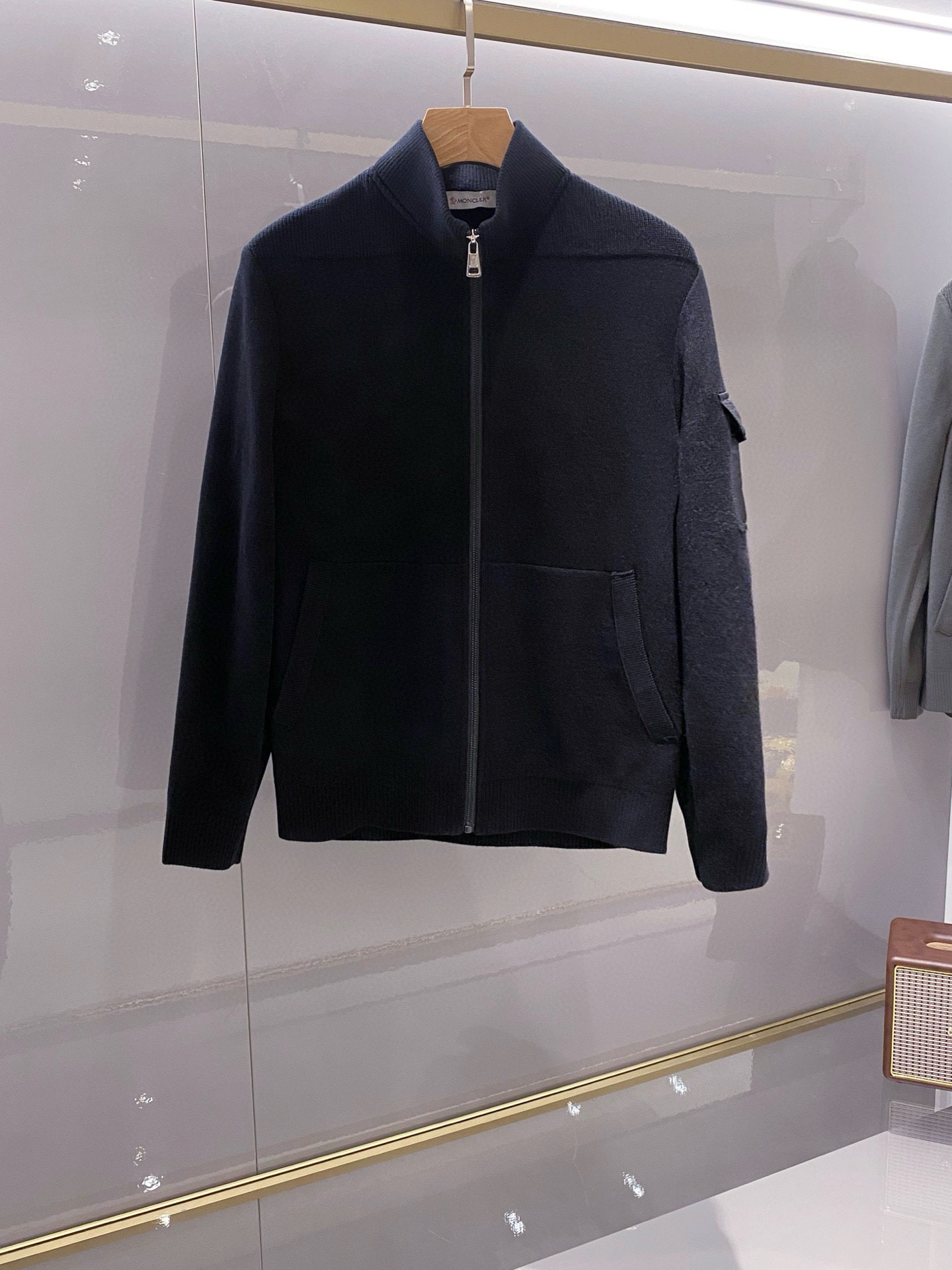 몽*레어 남성 프리미엄 집업 카디건 스웨터