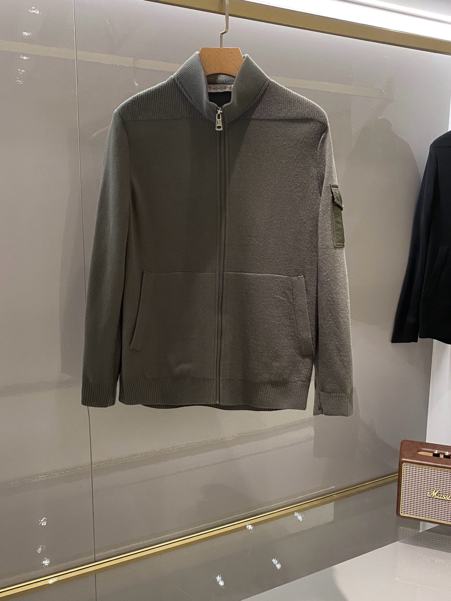 몽*레어 남성 프리미엄 집업 카디건 스웨터