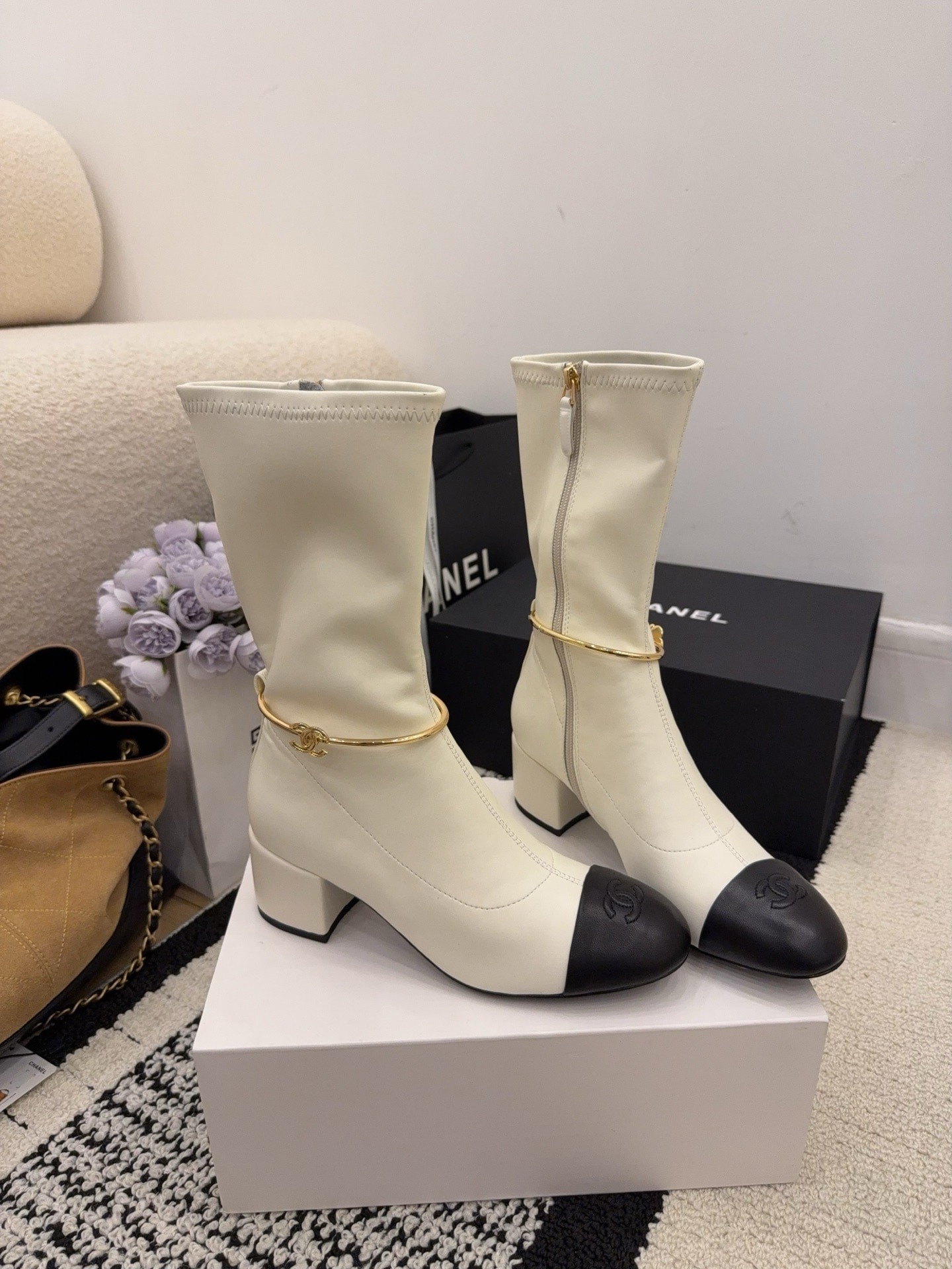 샤* 26 신상 통굽 앵클부츠