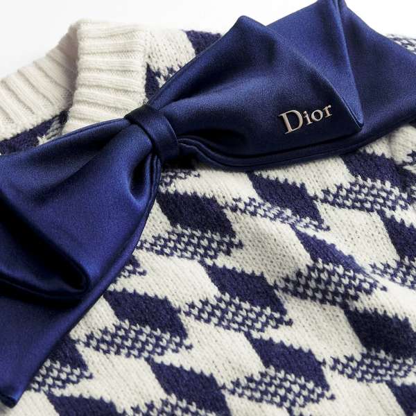 디올 크롭 스웨터