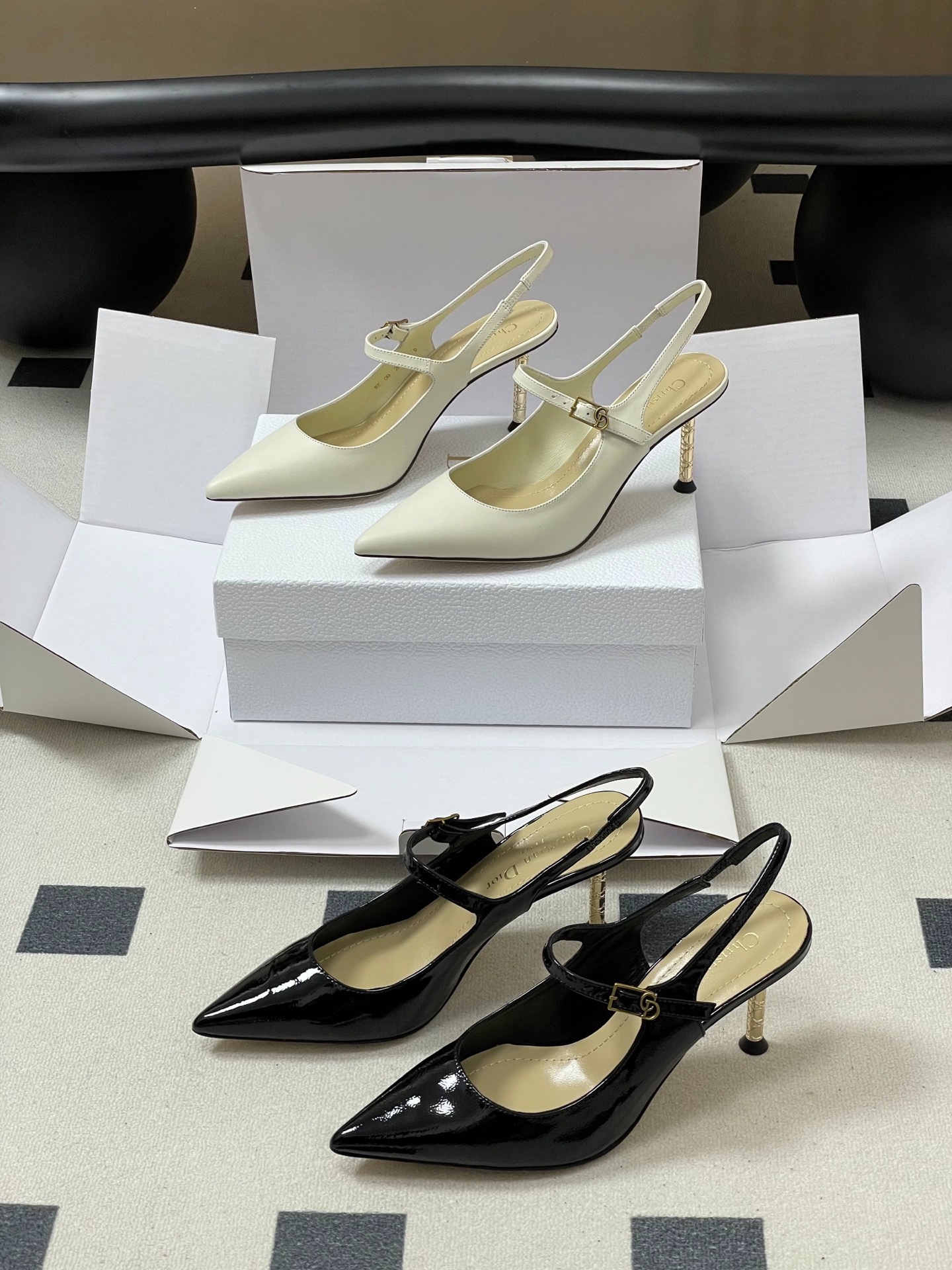 디* 26ss 신상 디디콘 슬링백 힐