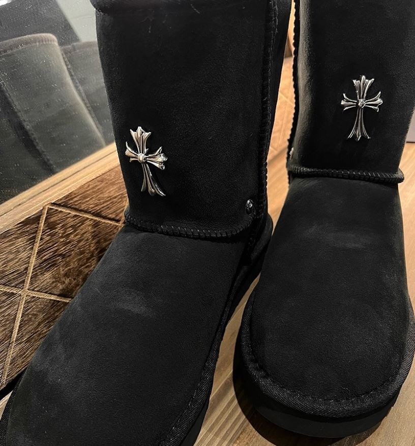 크롬하츠 X UGG 크로스레더 스노우 부츠 