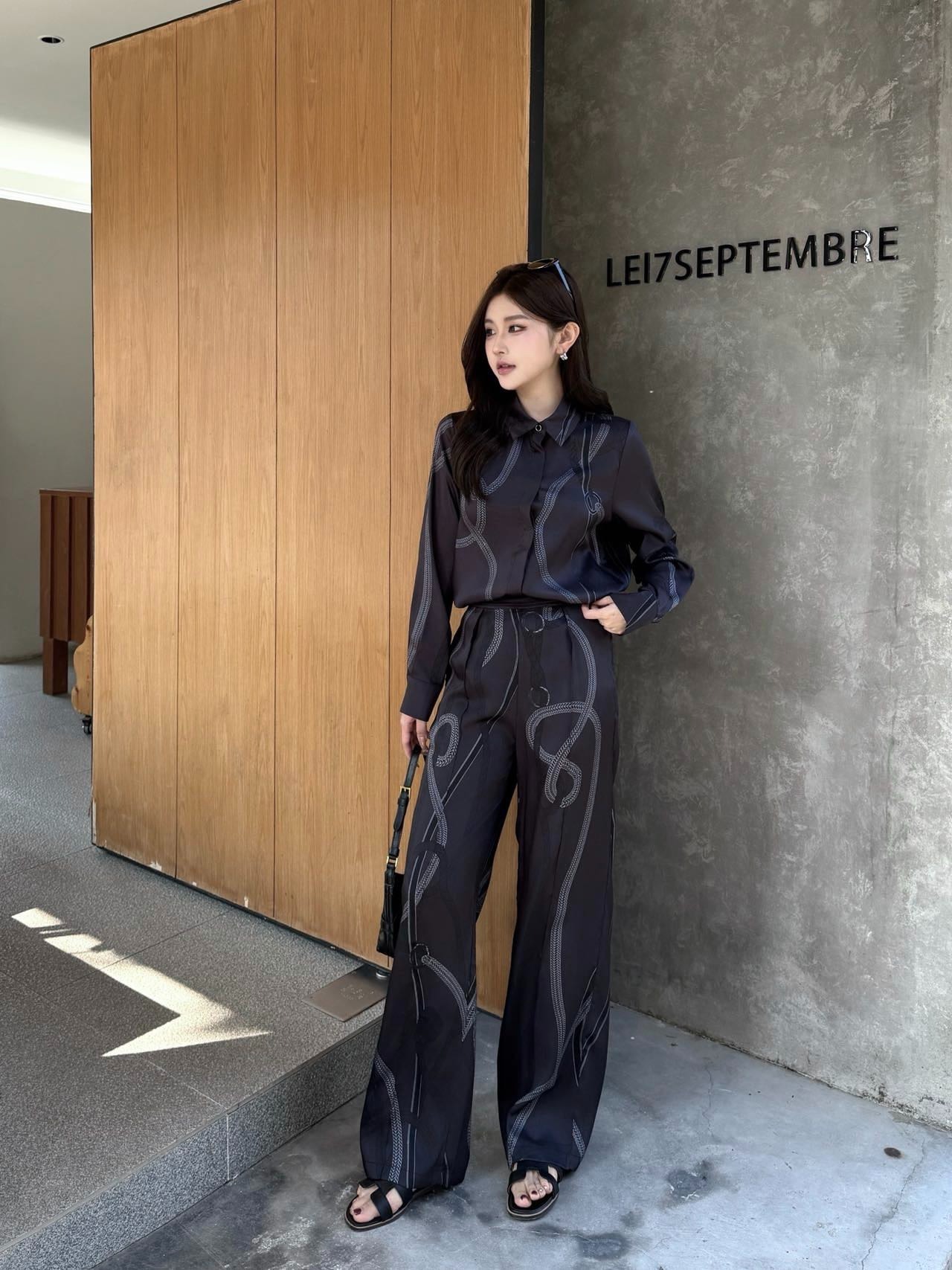 에*메스 26 신상 프린티드 실크 세트