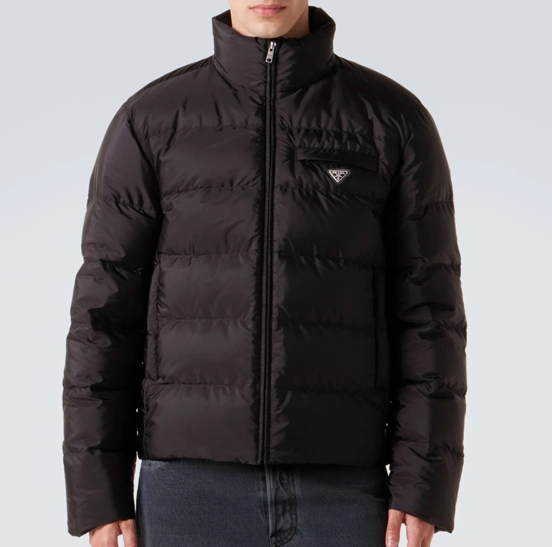 프라다 퀄티드 다운 자켓 패딩