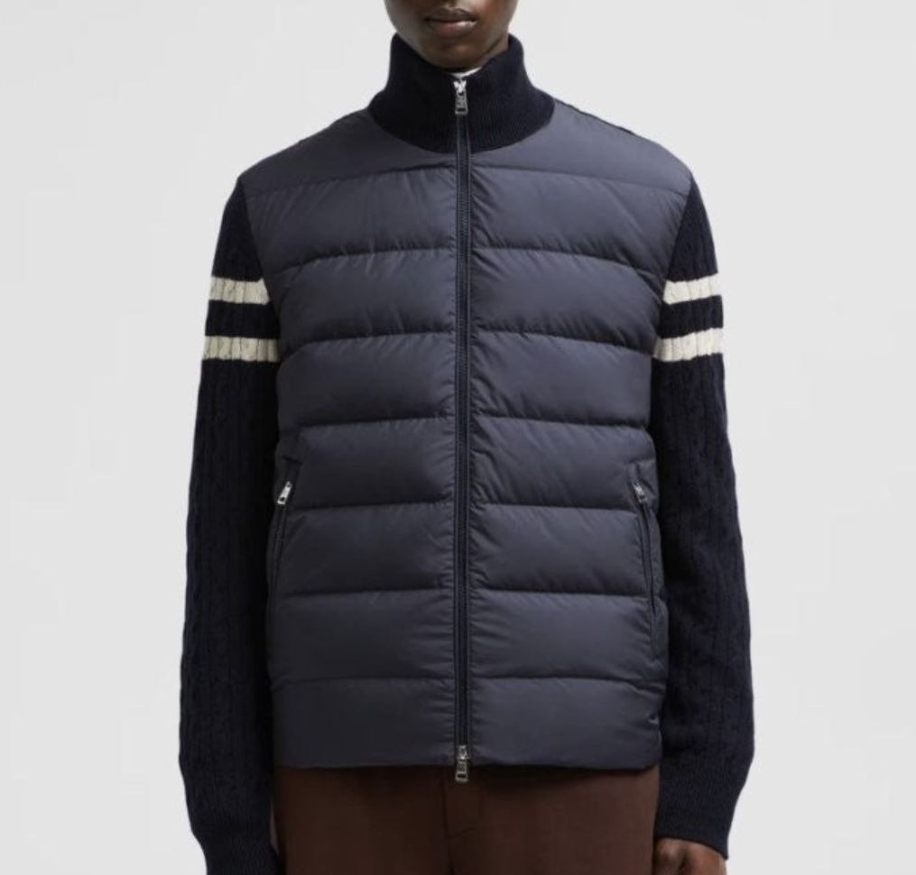 몽클레어 니트 패딩