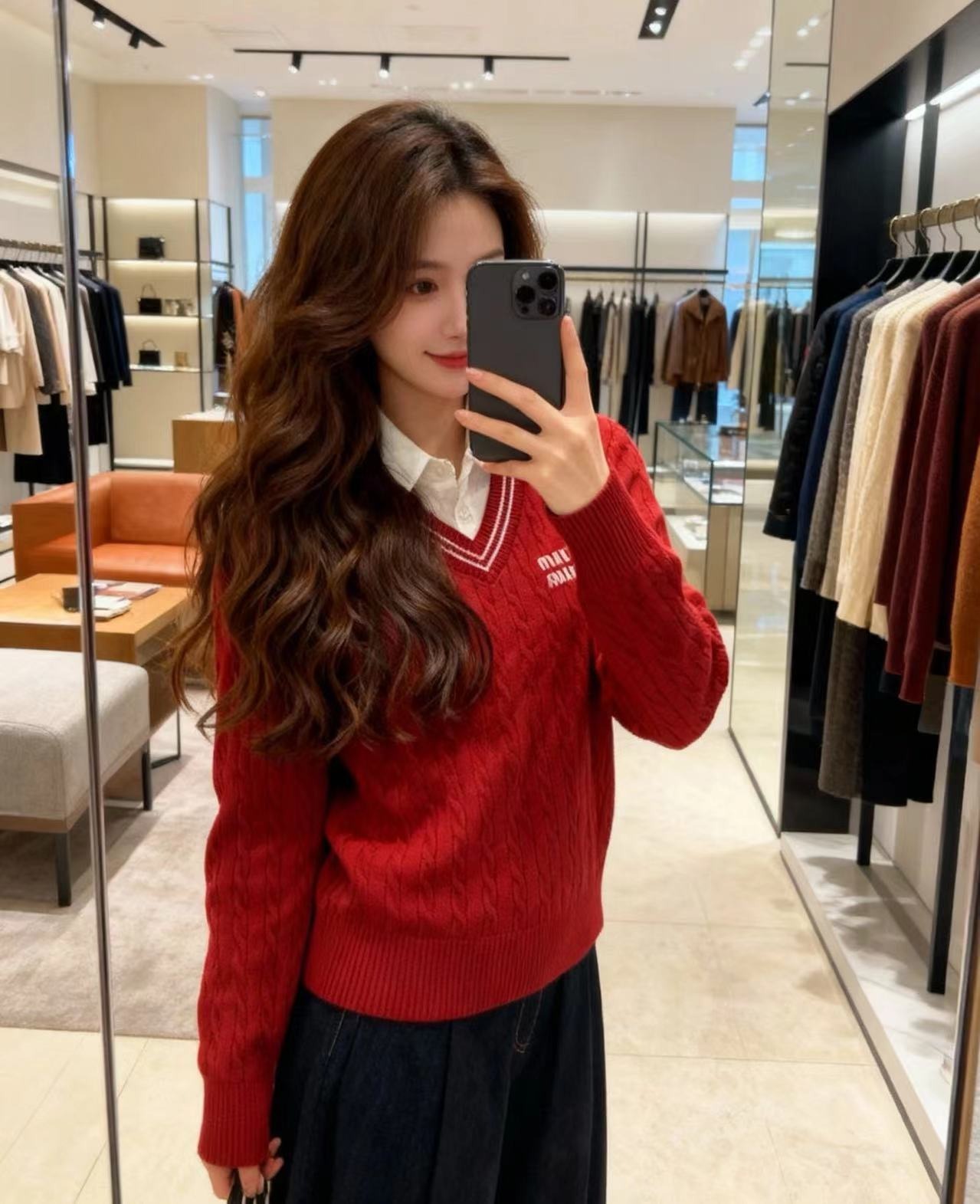 미*미* 26 봄 신상 니트 긴팔