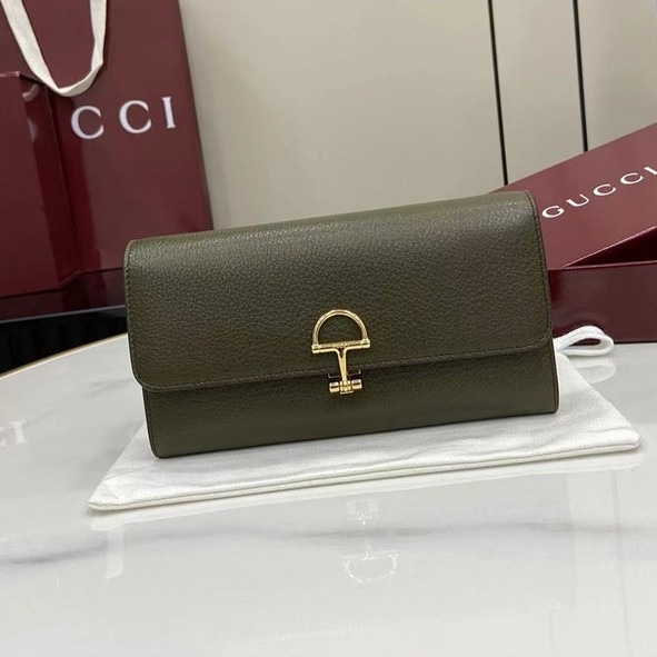 구찌 2025 소프트 빗 장지갑