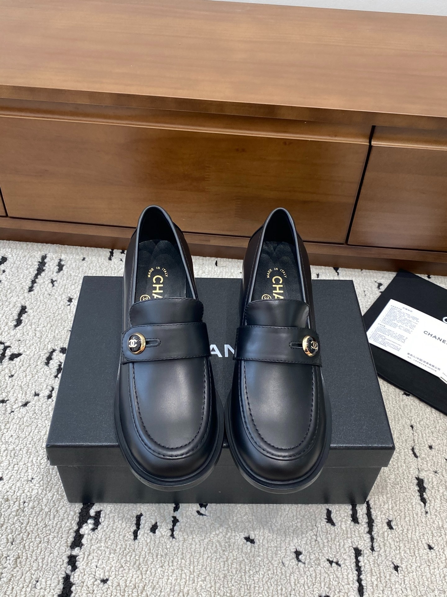 샤* 25 신상 더블 c버클 로퍼 통굽