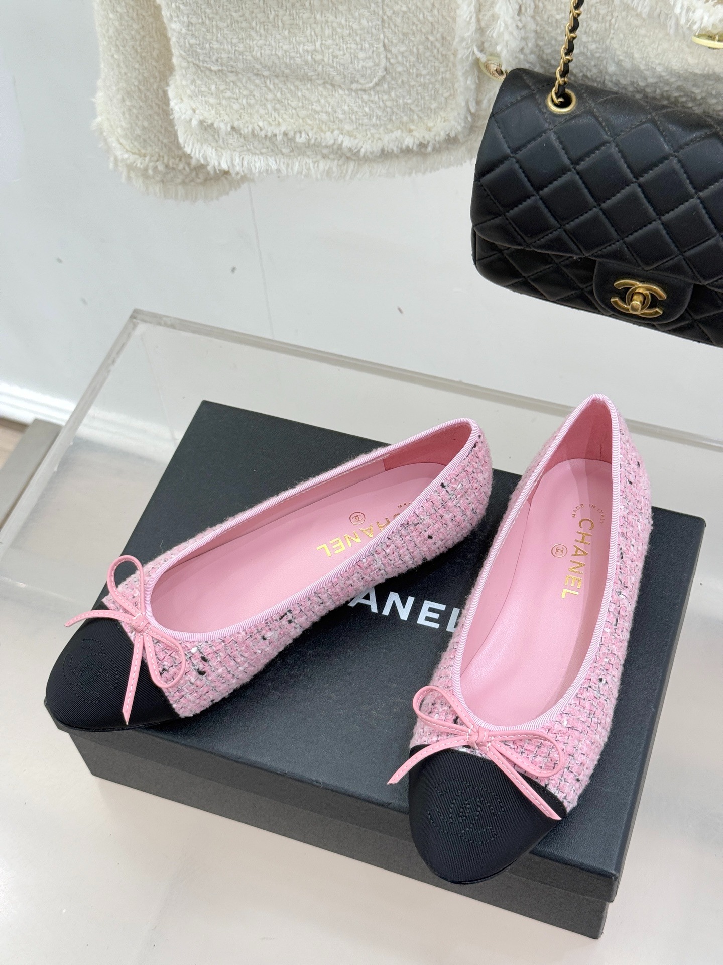 샤* 플랫 발레 슈즈