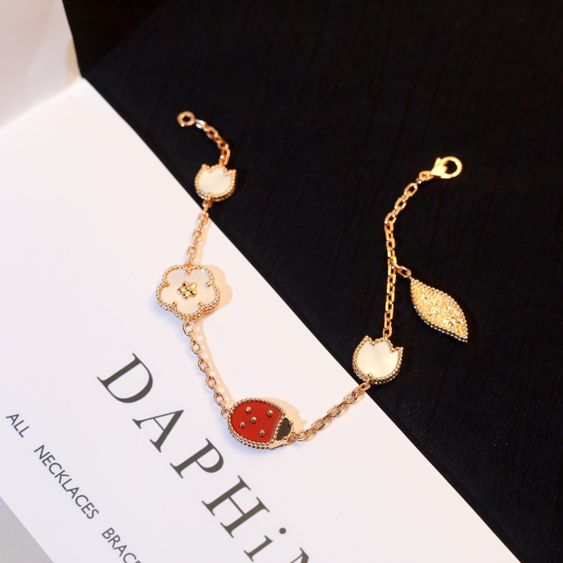 반*리프 럭키 알함브라 브레이슬릿