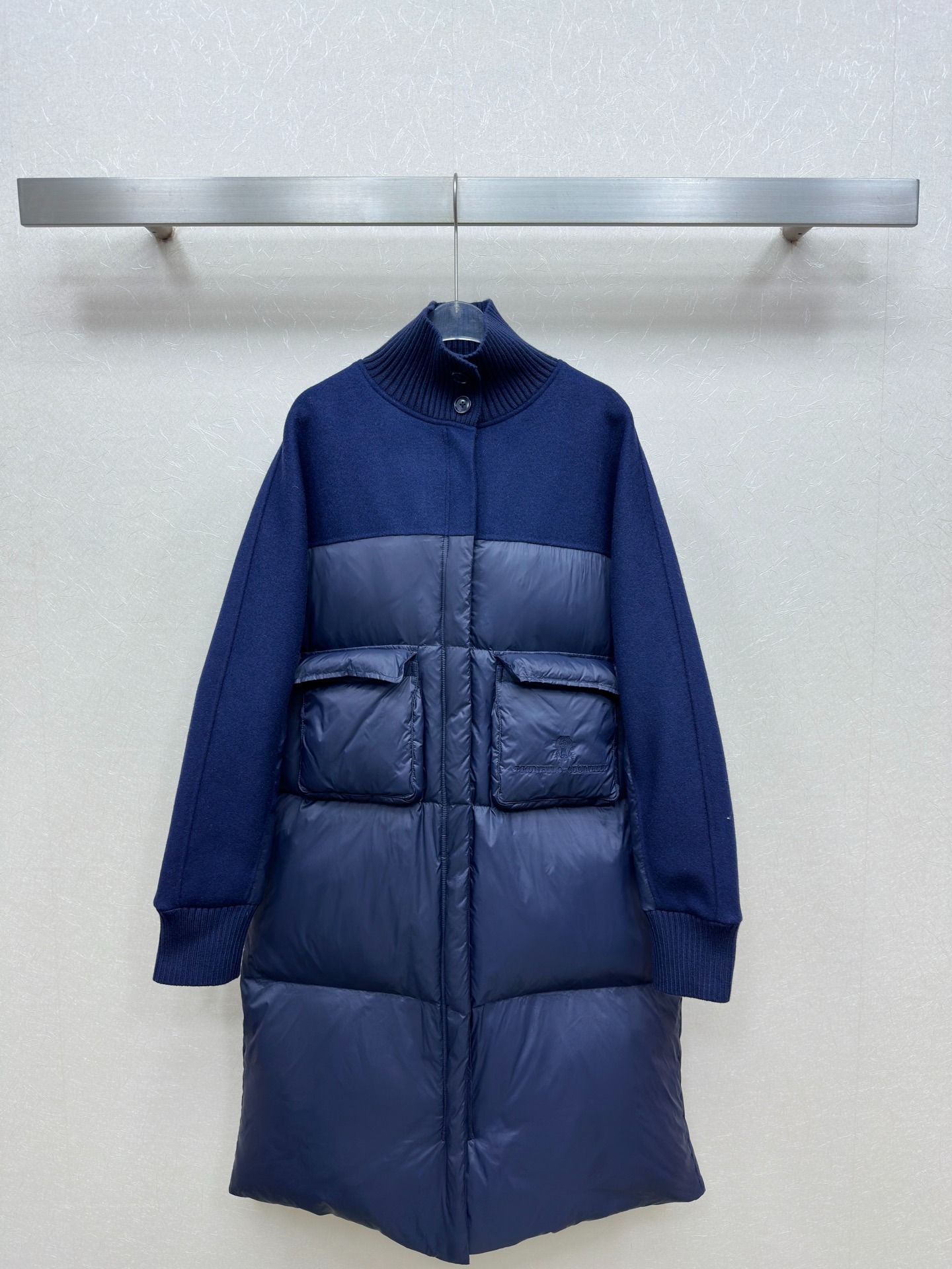 브*넬로쿠치넬리 신상 스탠드카라 롱패딩