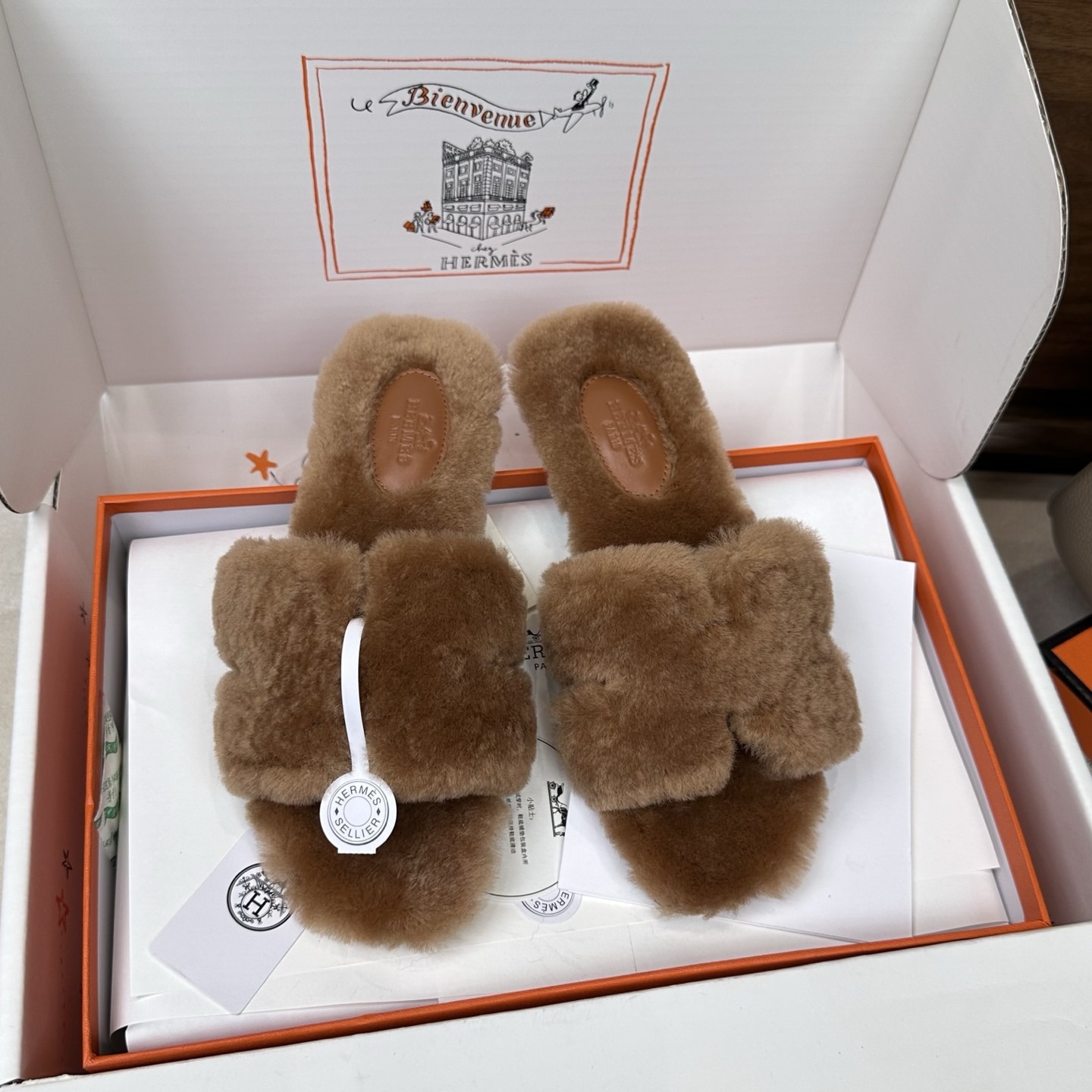 에*메스 오란 울 샌들