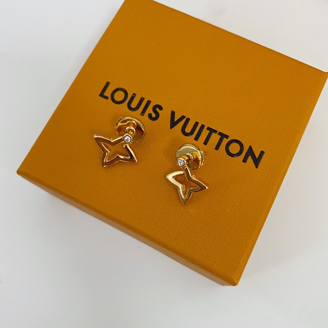 루*비통 플라워 LV 귀걸이 [925은침]