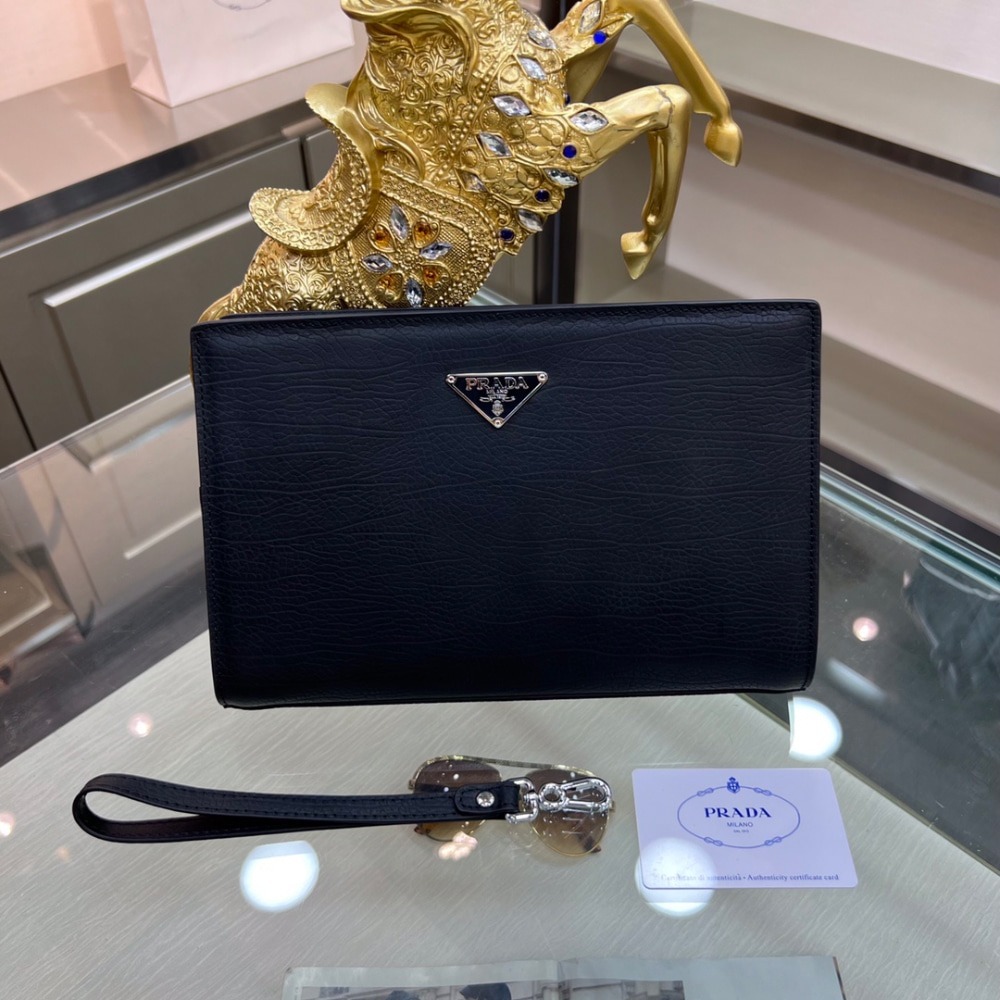 프라* 남성 클러치 백