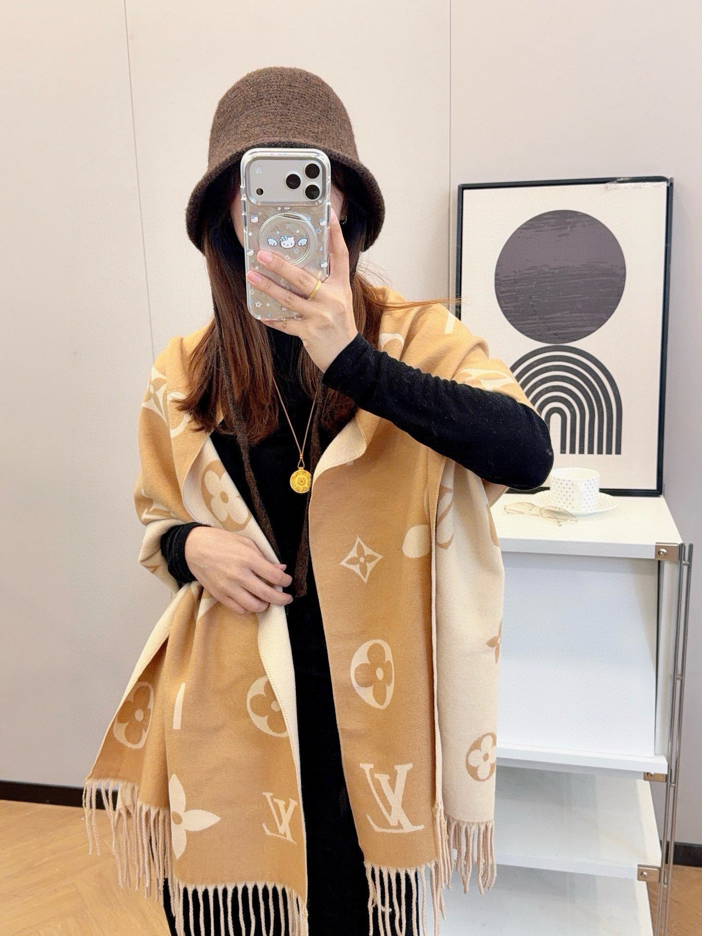 루*비통 25 신상 스카프