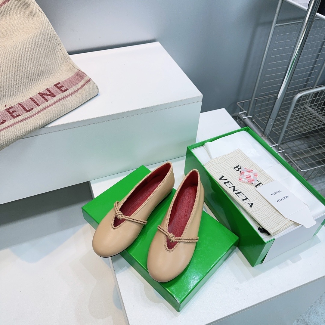 보*가베네타 26 신상 플랫 메리제인 단화