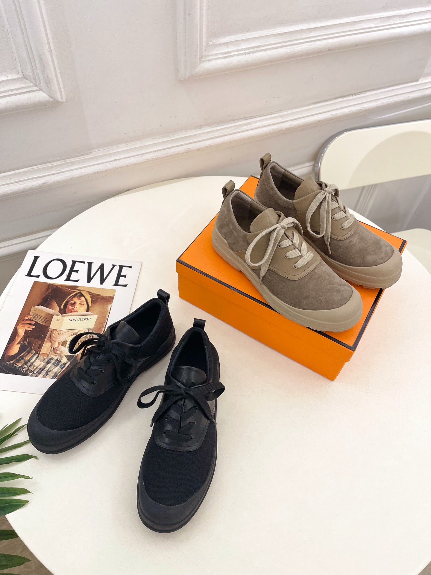 에*메스 신상 로우탑 스니커즈