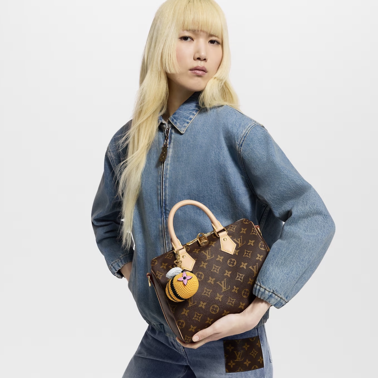 루이비통 꿀벌 크로셰 백