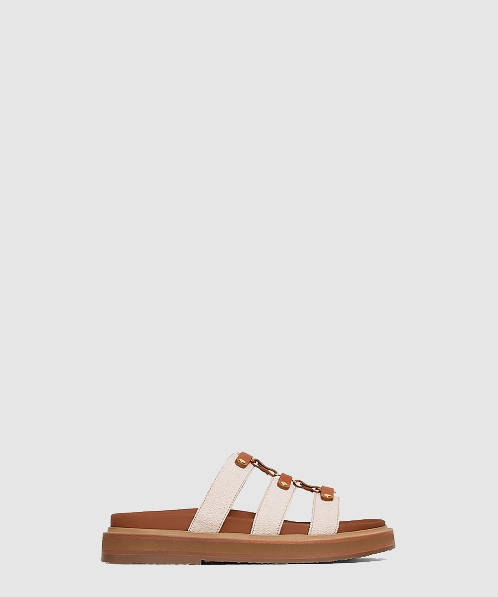 셀린느 소가죽 슬리퍼 357282