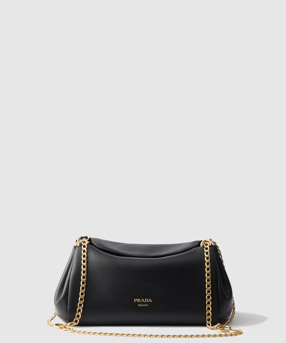 프라다 프라다 튀뮬트 스몰 나파 가죽백 1BD395