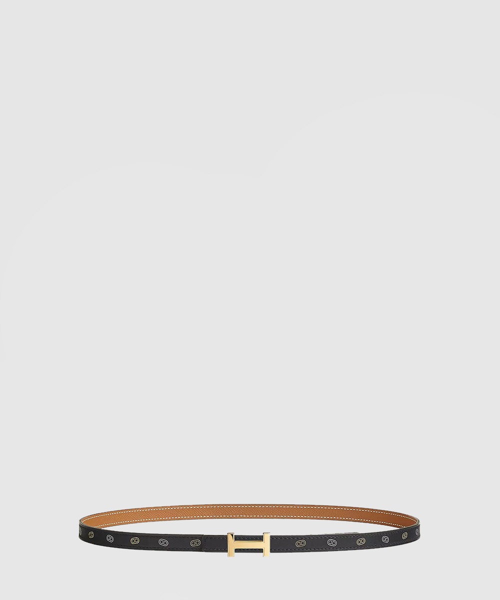 에르메스 Mini 5382 벨트 버클 Hermes sur Mer 리버서블 가죽 스트랩